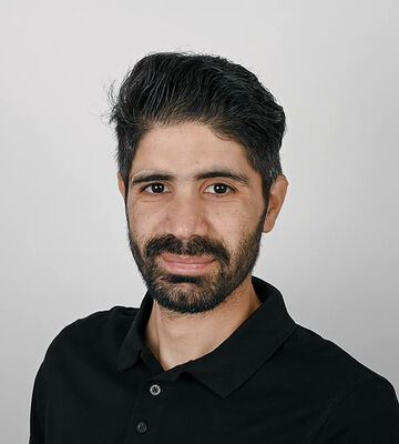 Auszubildender Mostafa Rezai