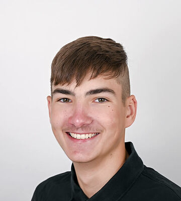 Auszubildender Ruben Lohn